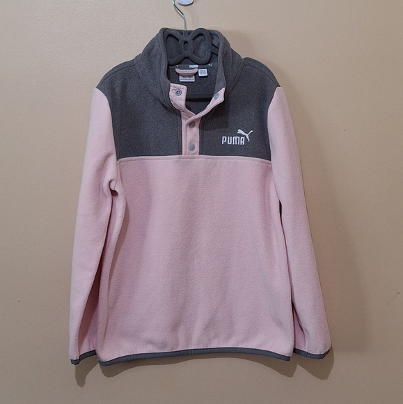Puma Fleece Pullover Sweater - Picture 1 of 4